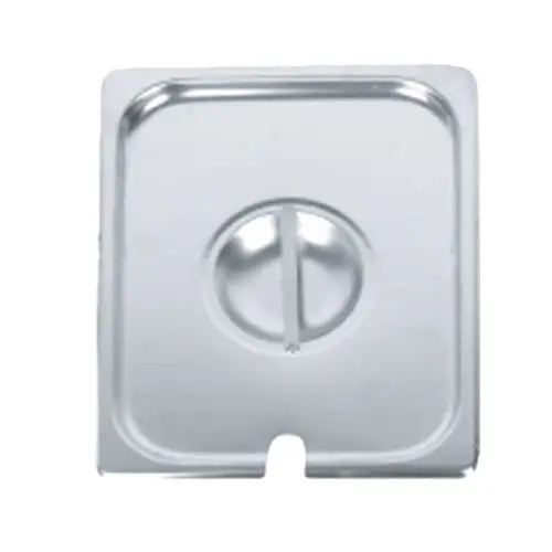 Thunder Group Full Size 24 Gauge Stainless Slotted Steam Table Pan Cover
