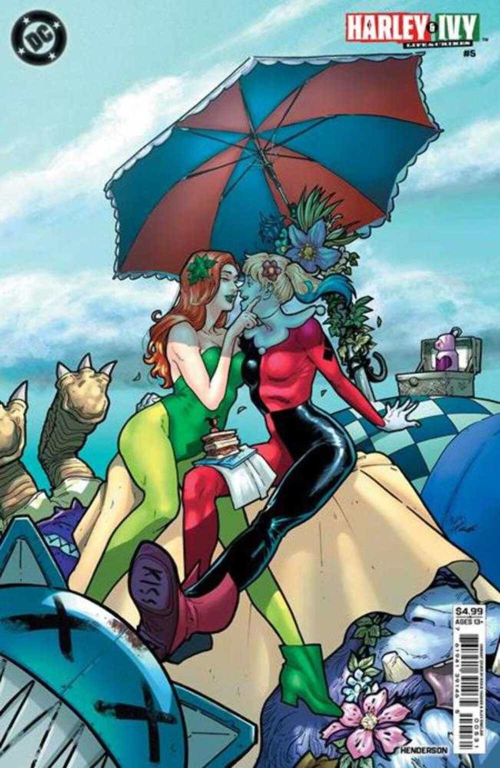 Harley And Ivy Life And Crimes #5 (Of 6) Cover C Rickie Yagawa Card Stock Varian