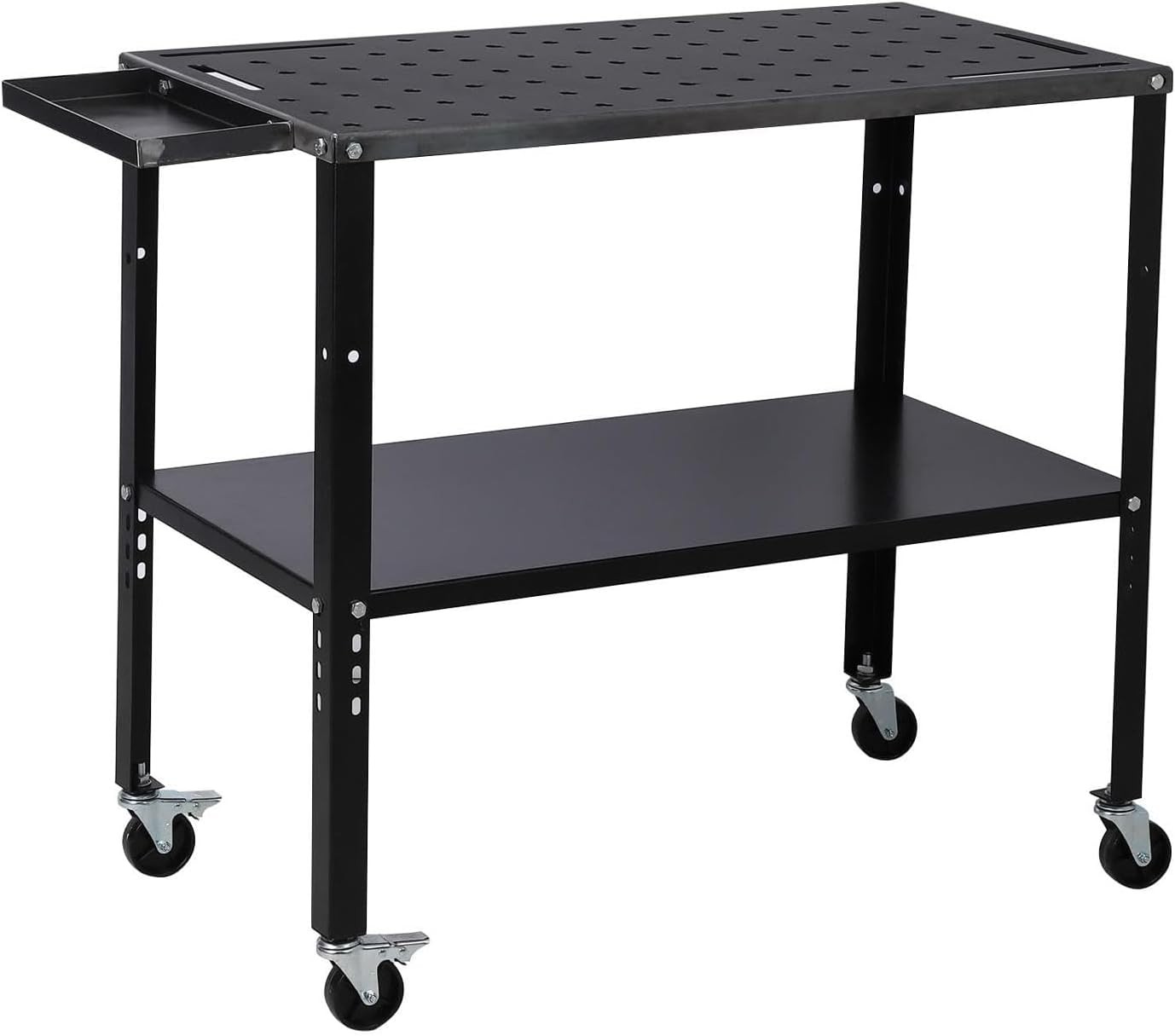 36x19/36x24" Welding Workbench 1200/1500LBS Saw Table w/ Storage Tool Tray