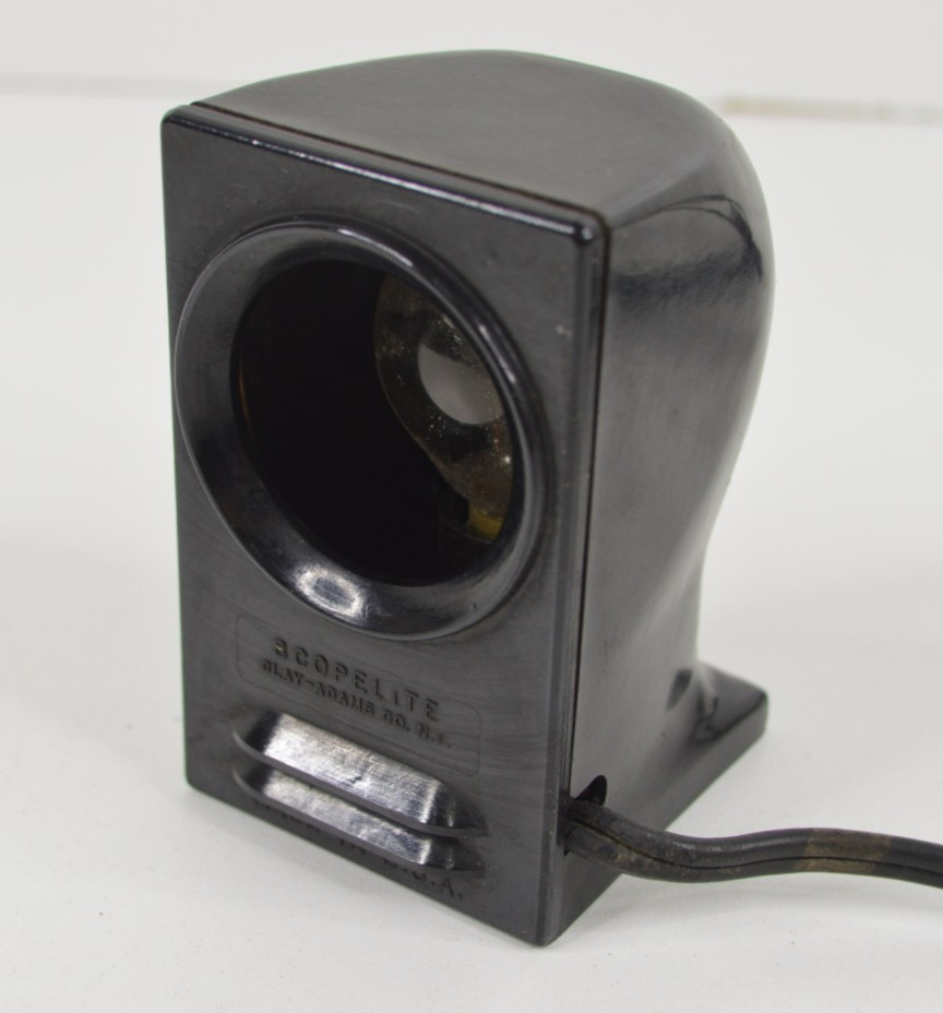 Clay Adams Scopelite Microscope Illuminator Camera Lamp Bakelite No Filter WORKS