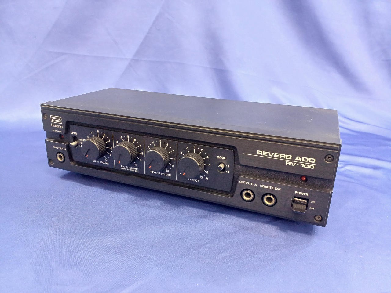 Roland RV-100 Reverb Vintage Analog Spring Reverb Made in Japan Tested