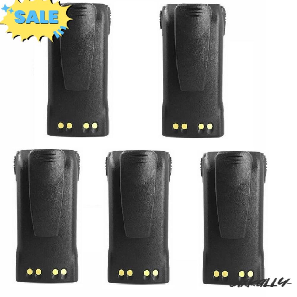 5x HNN9013 Li-ion Battery For HT750 HT1250 MTX960 MTX8250 GP328 GP338 Radio