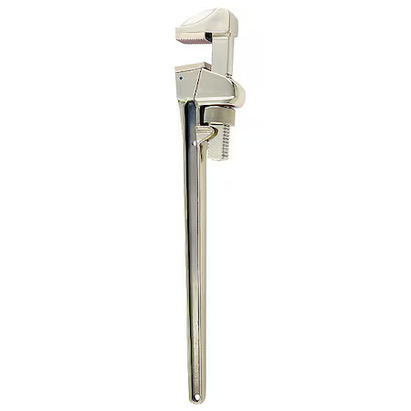 Ampco Safety Tools W-213Al 18 In L 3 3/16 In Cap. Aluminum Straight Pipe Wrench