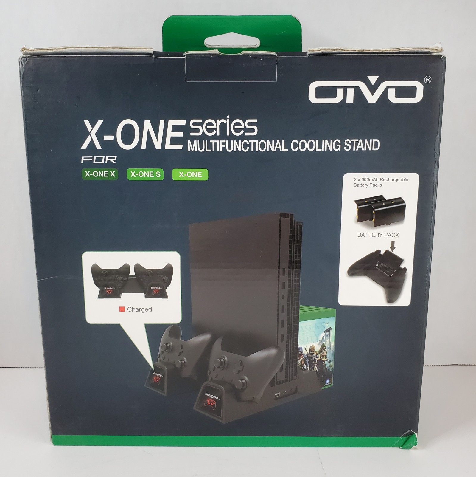 Multi-Functional Cooling Stand for X-Box One S X Consoles & Charging Controllers