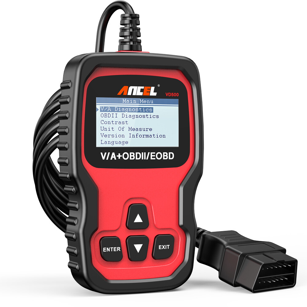 ANCEL VD500-US OBD2 Scanner Code Reader ABS SRS EPB Oil Diagnostic Tool For VW
