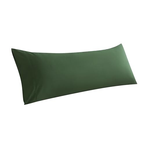 Body Pillow Cover, Ultra Soft Microfiber Pillowcases, Breathable Long Pillow