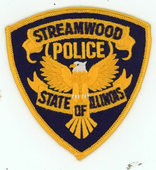 ILLINOIS IL STREAMWOOD POLICE NICE PATCH SHERIFF
