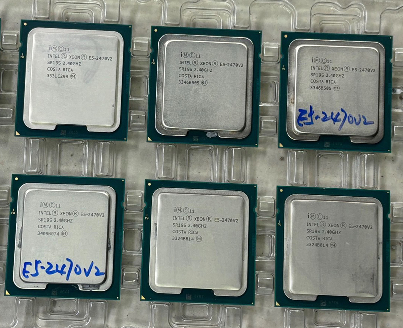 Intel Xeon E5-2470 V2 10 core 20 2.40GHz threads 95W 25MB LGA-1356 CPU processor