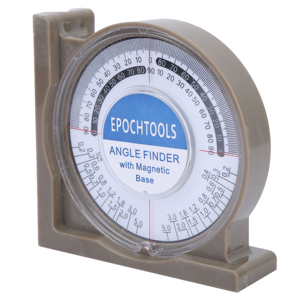 0-360 Degrees Slope Inclinometer Angle Finder Meter Measuring Tool