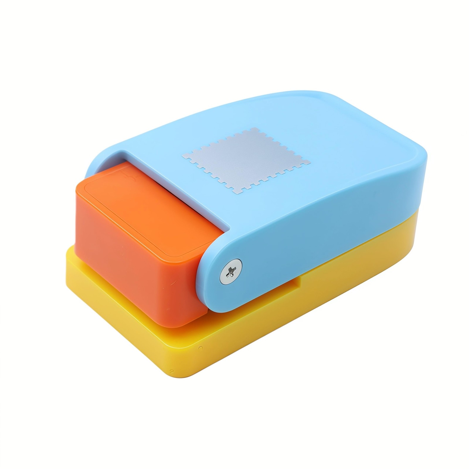 1X0.8inch Rectangular Postage Stamp Punch Ware Rectangle Craft Lever Punch Ha...