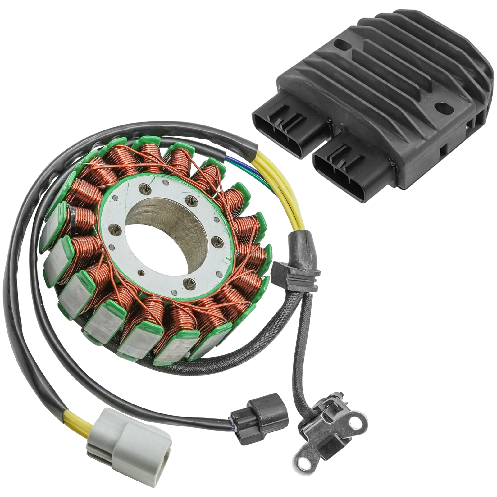 31120-HL5-A01 31600-MGZ-J01 Stator With Regulator For Honda Pioneer 500 SXS500