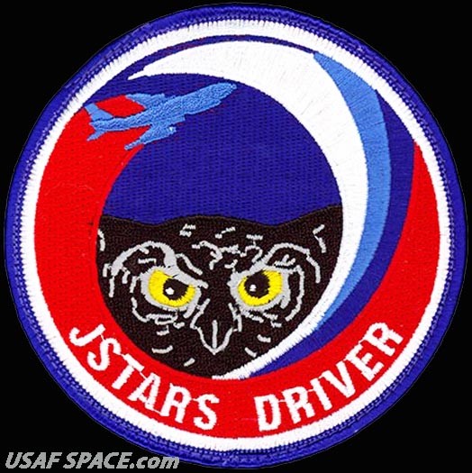 USAF 461ST AIR CONTROL WING - JSTARS DRIVER -Robins AFB, GA- ORIGINAL VEL PATCH