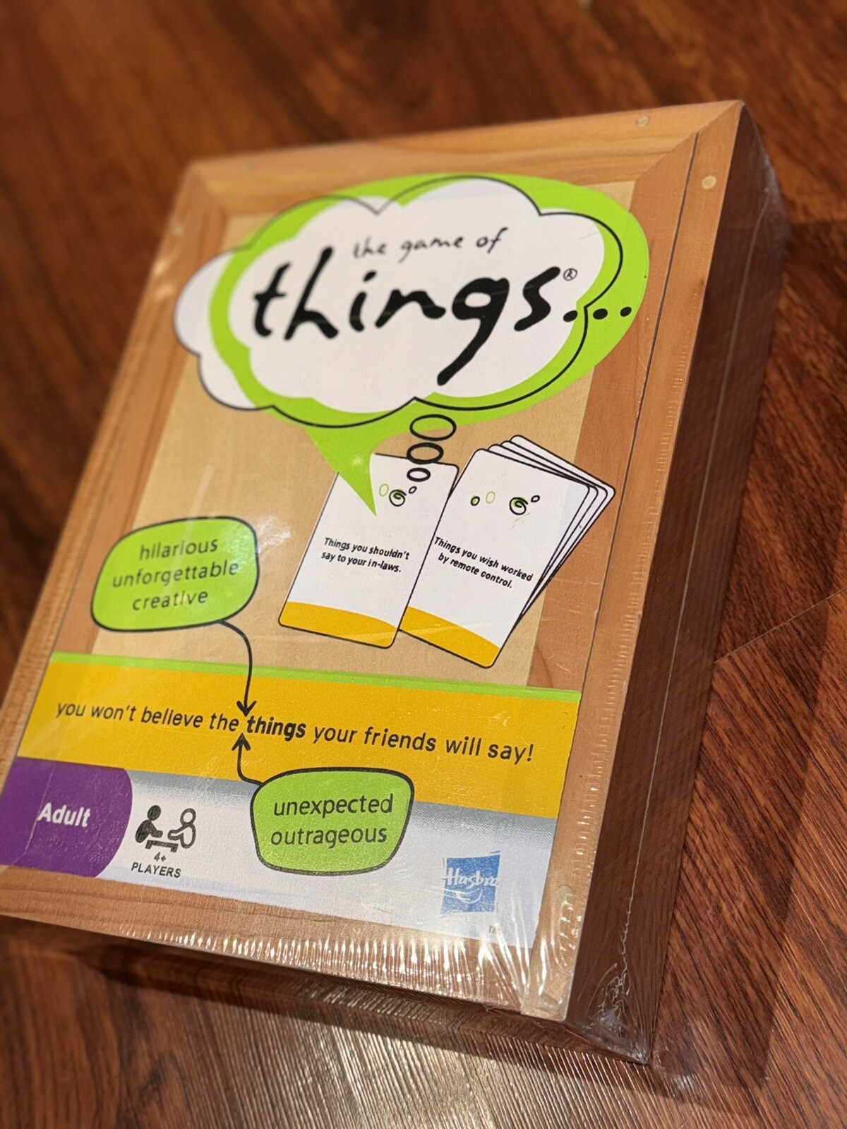 NEW The Game of Things BOX You won't believe the Things Your Friends Say! HASBRO