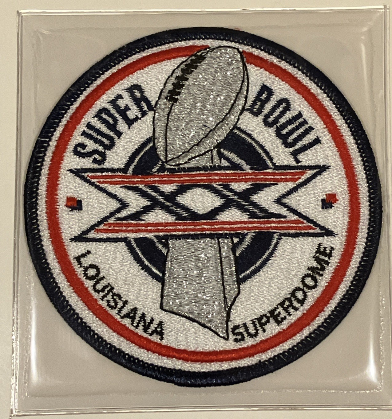 BEARS Official Super Bowl XX 20 Patch Chicago 1986 Patch ONLY Willabee & Ward🔥