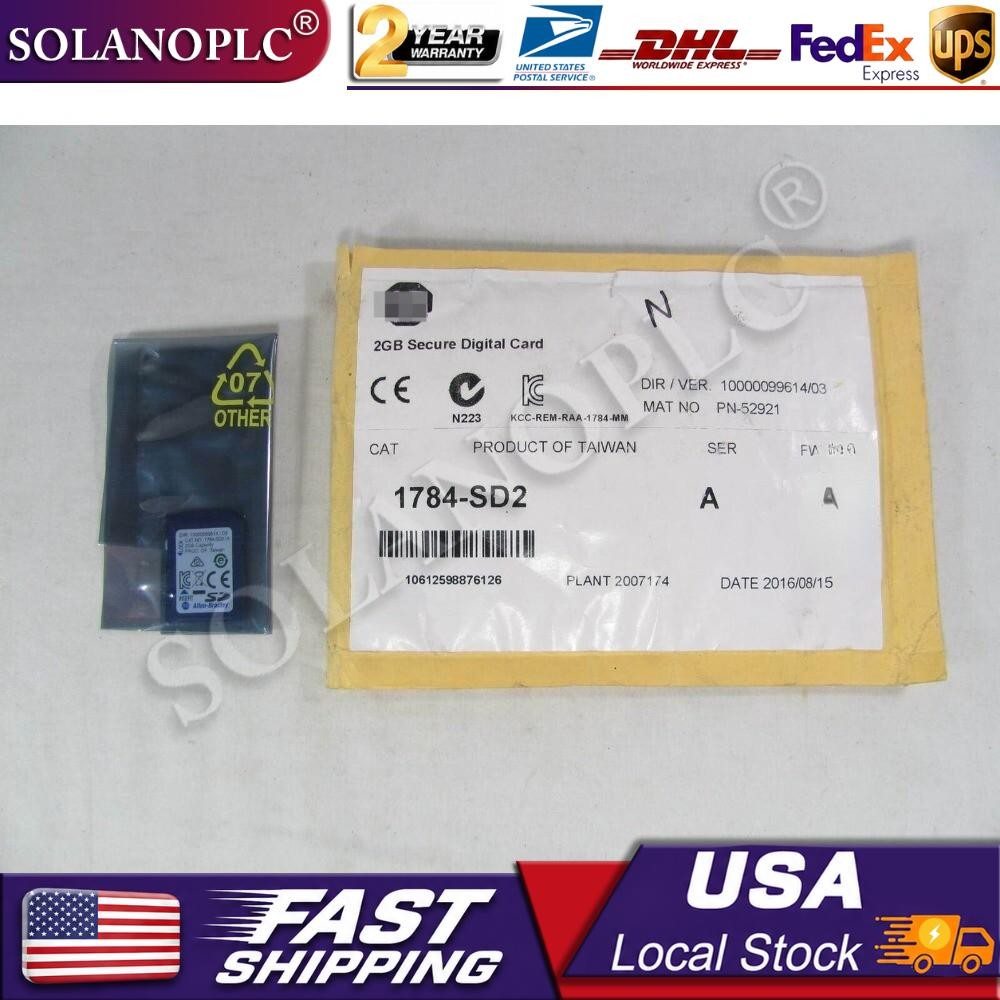 1784-SD2 ControlLogix Secure Digital Card Brand New AB Sealed 1784SD2