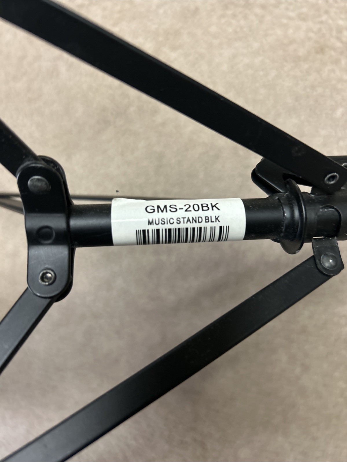 Proline GMS20 Music Stand Black