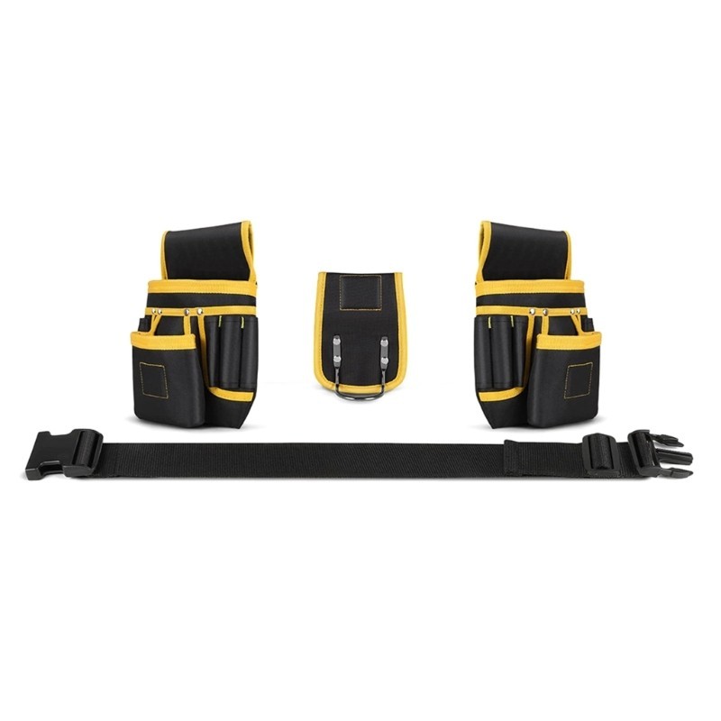 Waist Tool Bag Electrician Adjustable Hardware Storage Belt Carrying Pouch