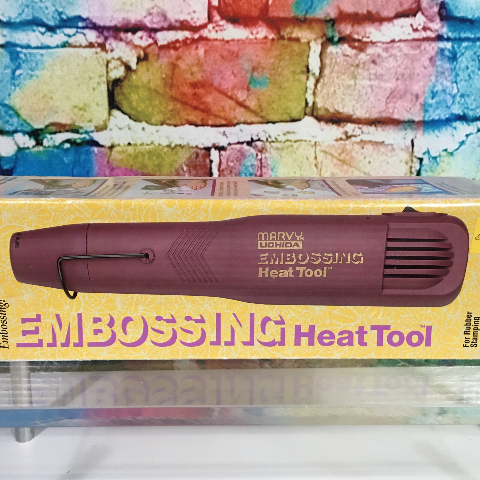 Marvy Embossing Heat Tool Rubber Stamps Features Arts Crafts Design Create Work