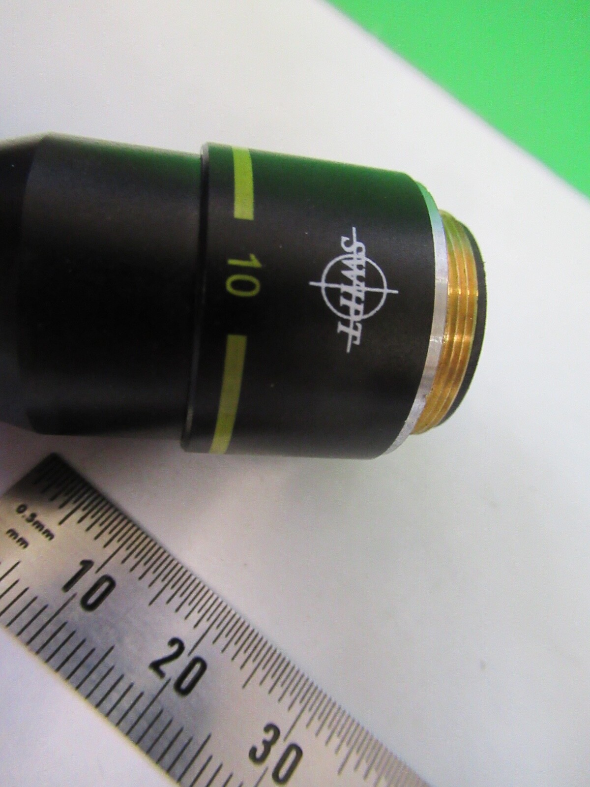 SWIFT 10X /160 SP LENS OBJECTIVE OPTICS MICROSCOPE PART AS PICTURED 8X-A-41