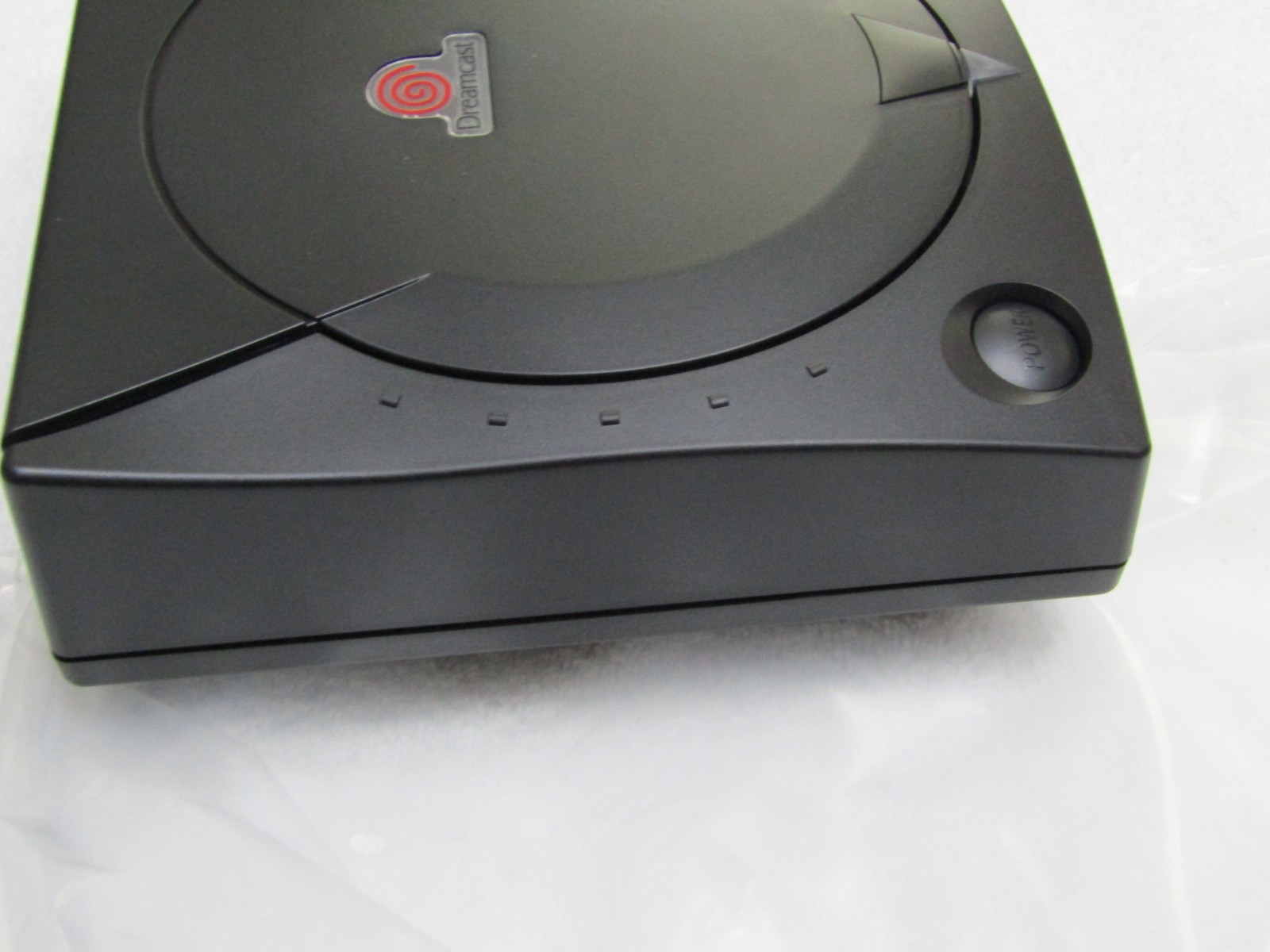 Sega Dreamcast Solid Black Replacement Shell - Brand New!