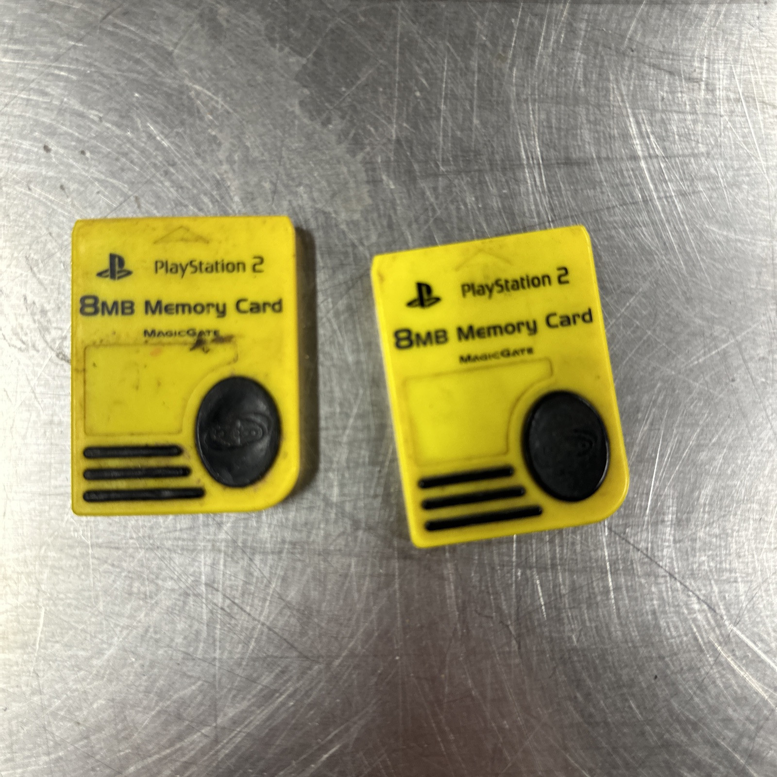 NYKO Playstation 2 PS2 8MB Memory Card Lot Of 2