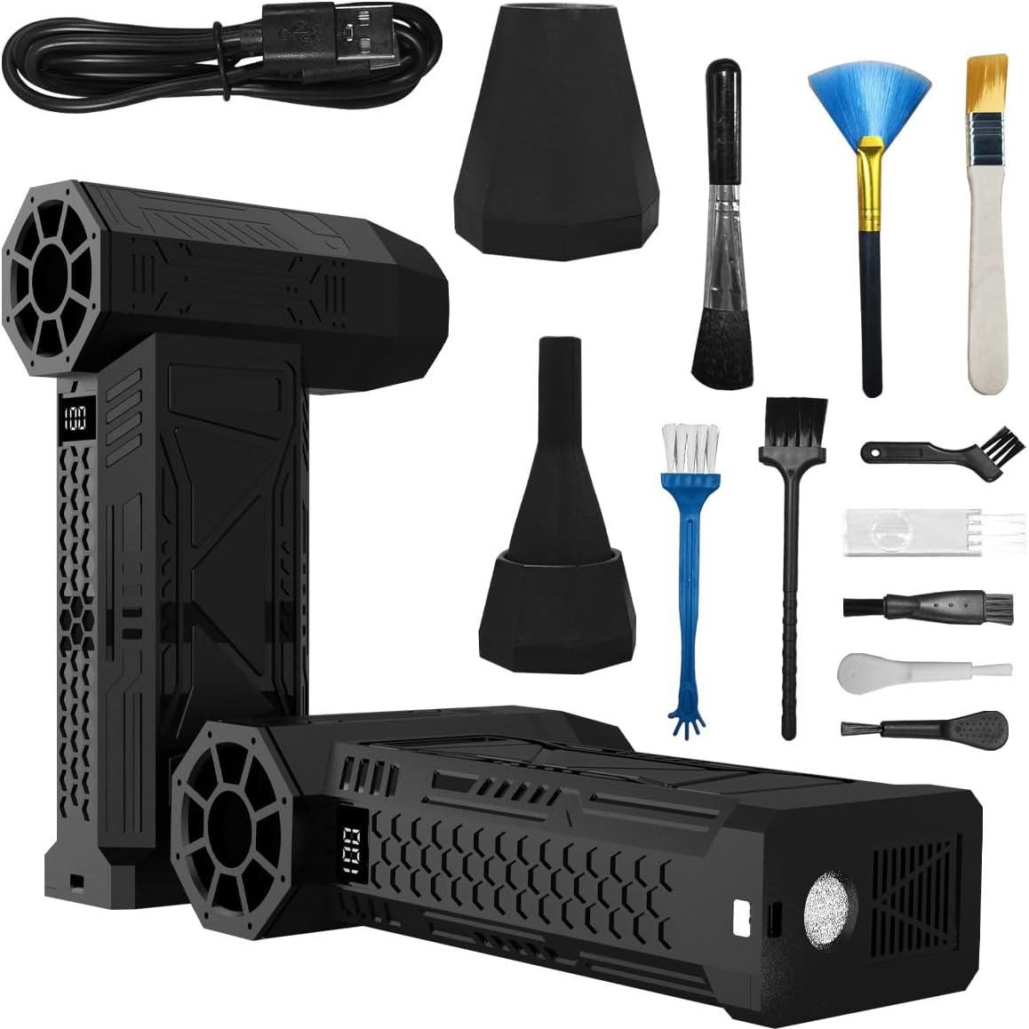 150000RPM Cordless Electric Air Duster Super Power Turbo Fan for Outdoor and Car