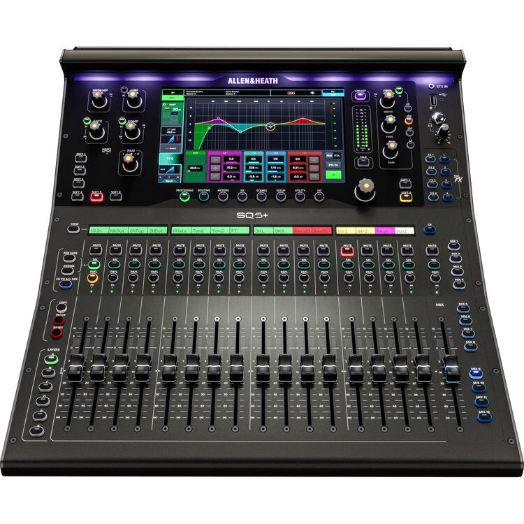 Allen & Heath SQ5+ 48-Channel Digital Mixer 44 Bus Touchscreen RackUltra FX