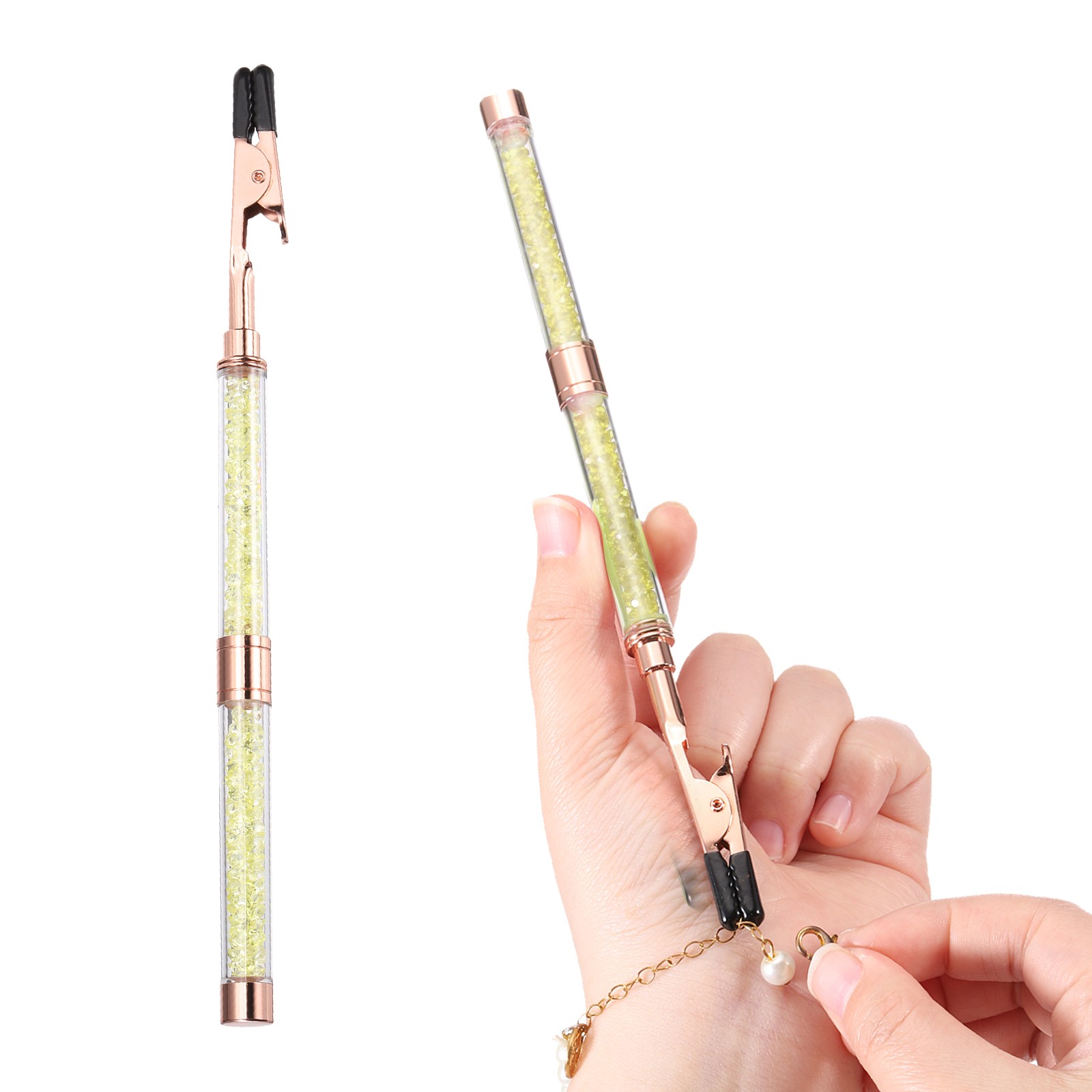 Bracelet Helper Tool to Put on Yourself Yellow/Rose Gold