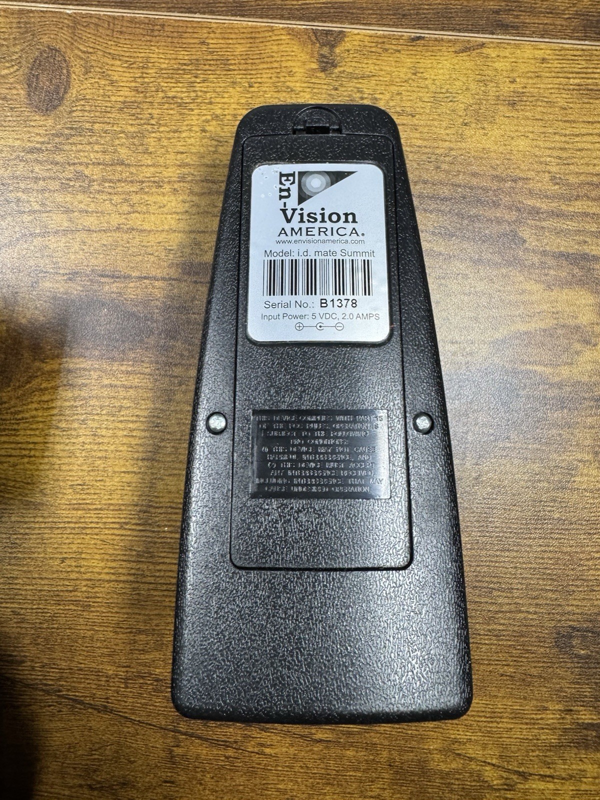 En-Vision America I.D. Mate Summit Talking Programmable Barcode Reader
