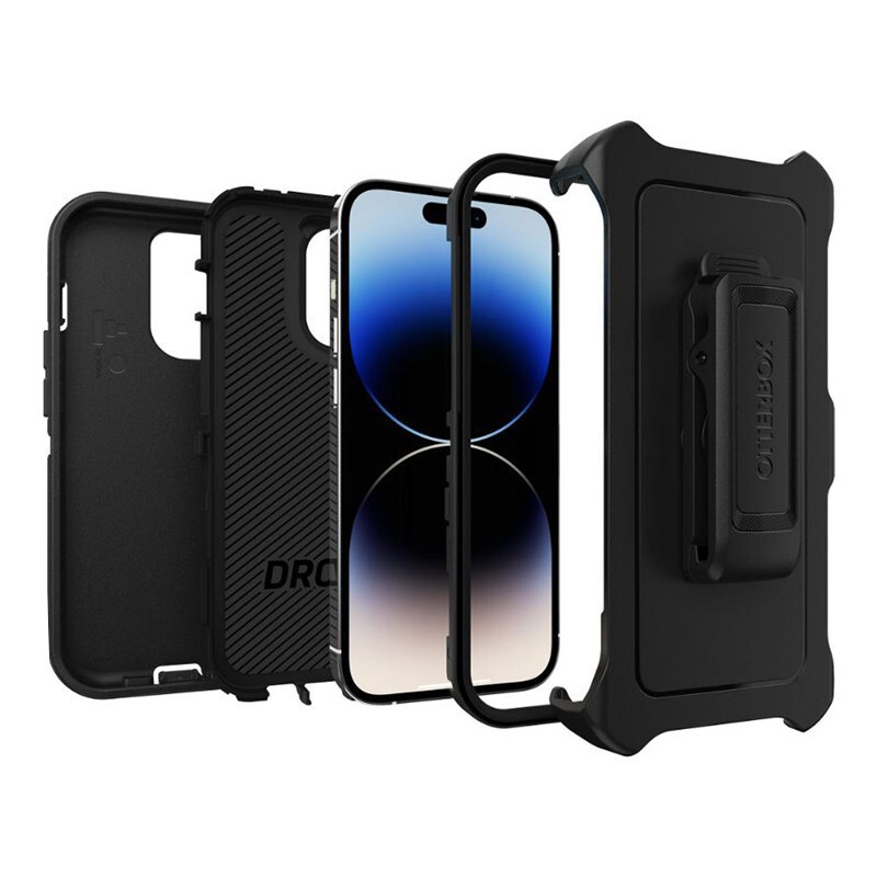OtterBox Defender Series Case for iPhone 14 Pro Max Black
