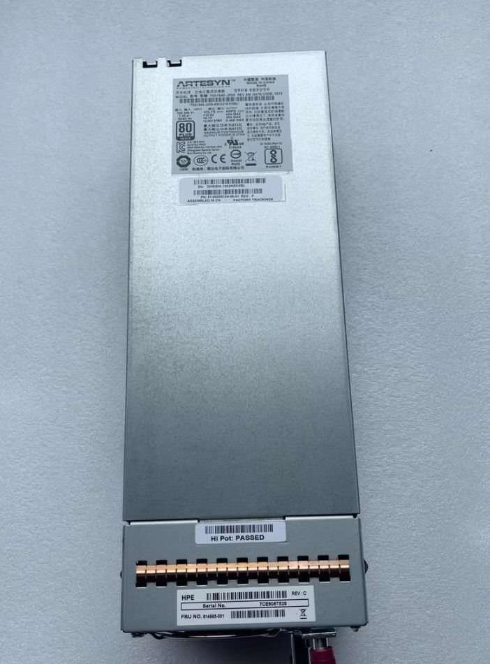HP 814665-001 7001540-J000 MSA 2040 2050 573W POWER SUPPLY