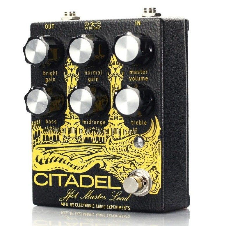 New Electronic Audio Experiments Citadel Overdrive Guitar Effects Pedal