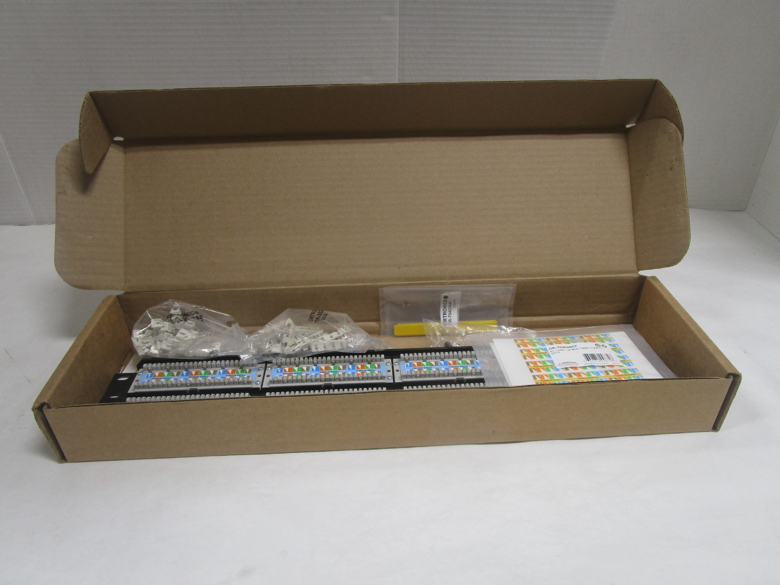 ORTRONICS TechChoice Cat6 48-Port Patch Panel OR-SP6U48 ~STSI