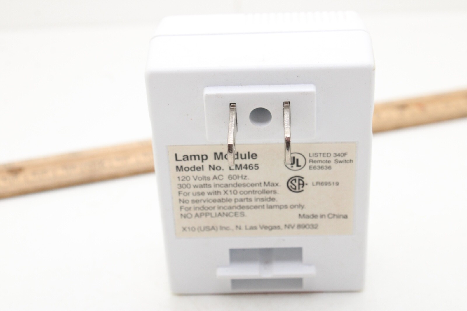 X-10 Powerhouse LM465 Home Minder Lamp Minder Tested