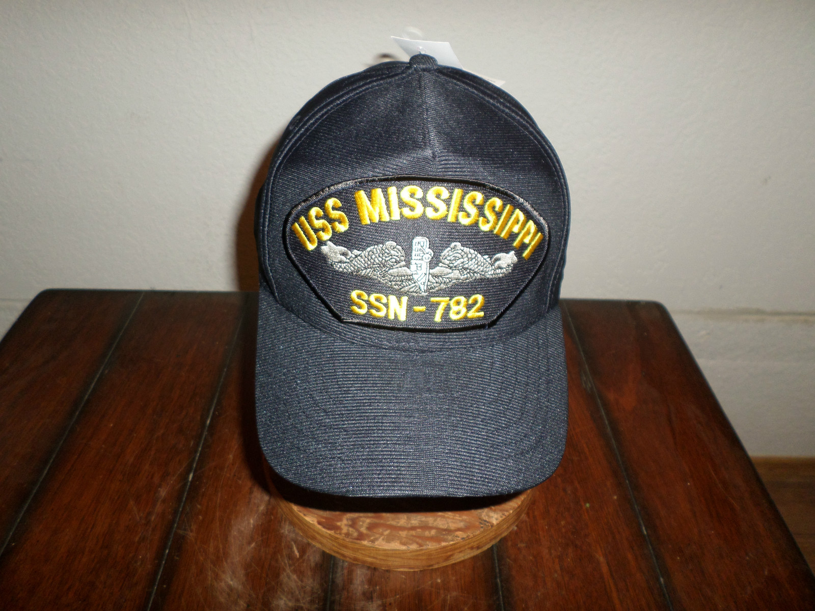 USS MISSISSIPPI SSN-782 U.S NAVY SHIP HAT MILITARY OFFICIAL BALL CAP U.S.A MADE