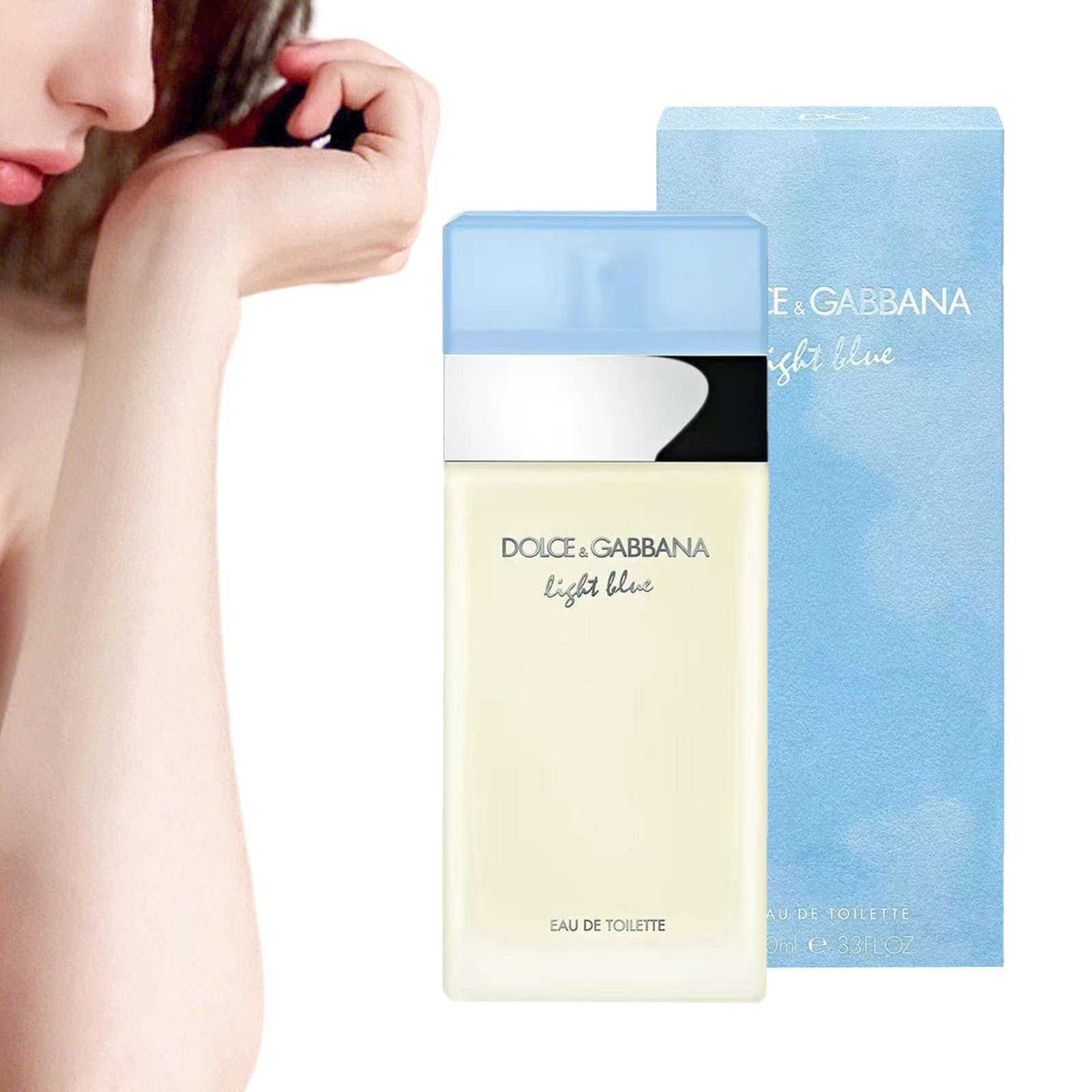 Light Blue Body Mist Spray 100ml 3.4 Oz Tester Natural Perfume Long Lasting-