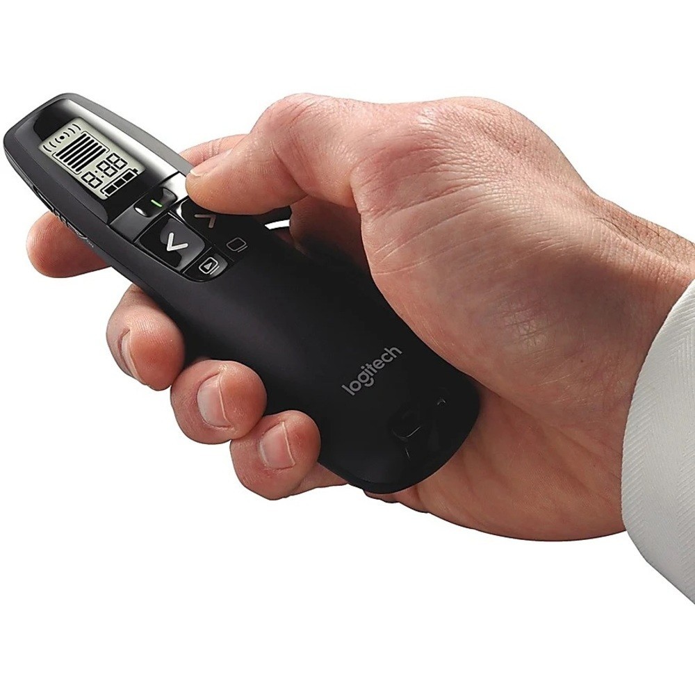 Logitech R400 Laser Presentation Remote - Black