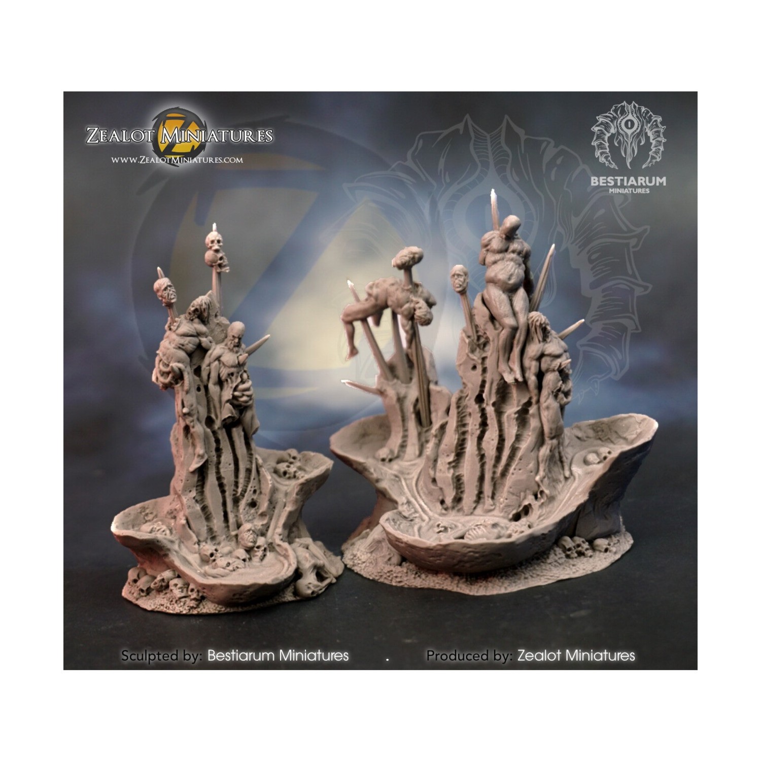 Zealot Dungeon Terrain Altars of Blood Pack New