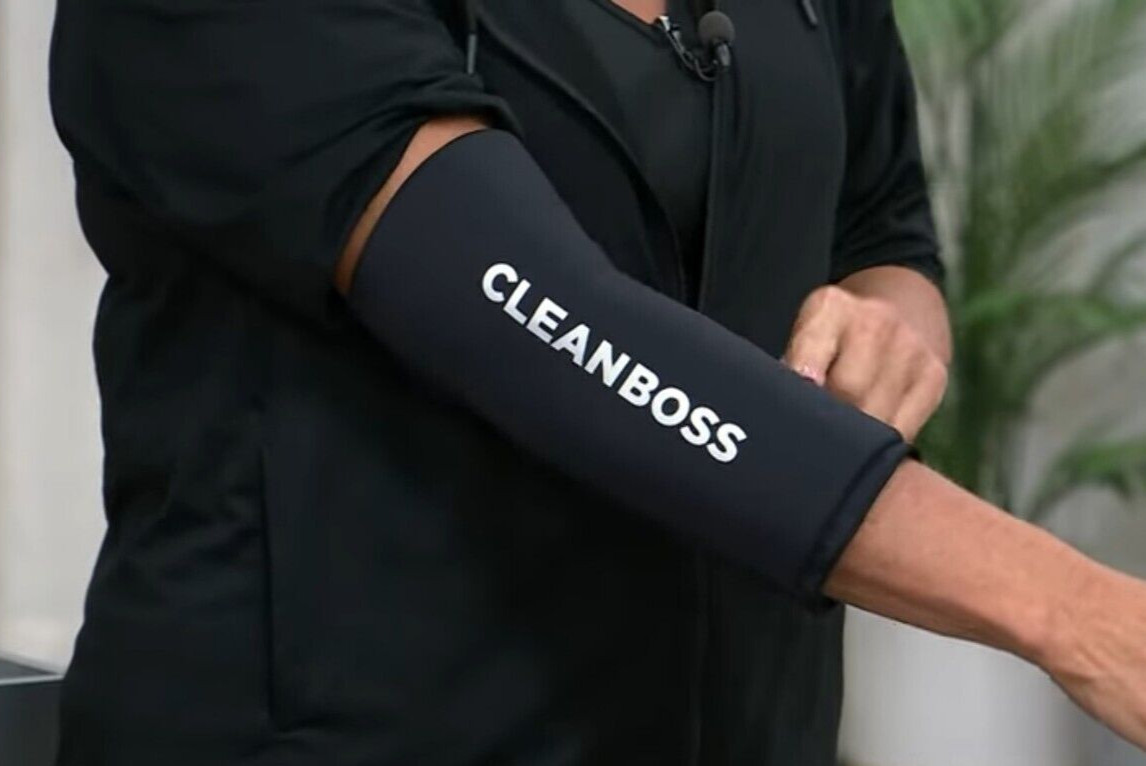 Joy CleanBoss Soft Compression Cold & Hot 360° Therapy Sleeve Black Large $39