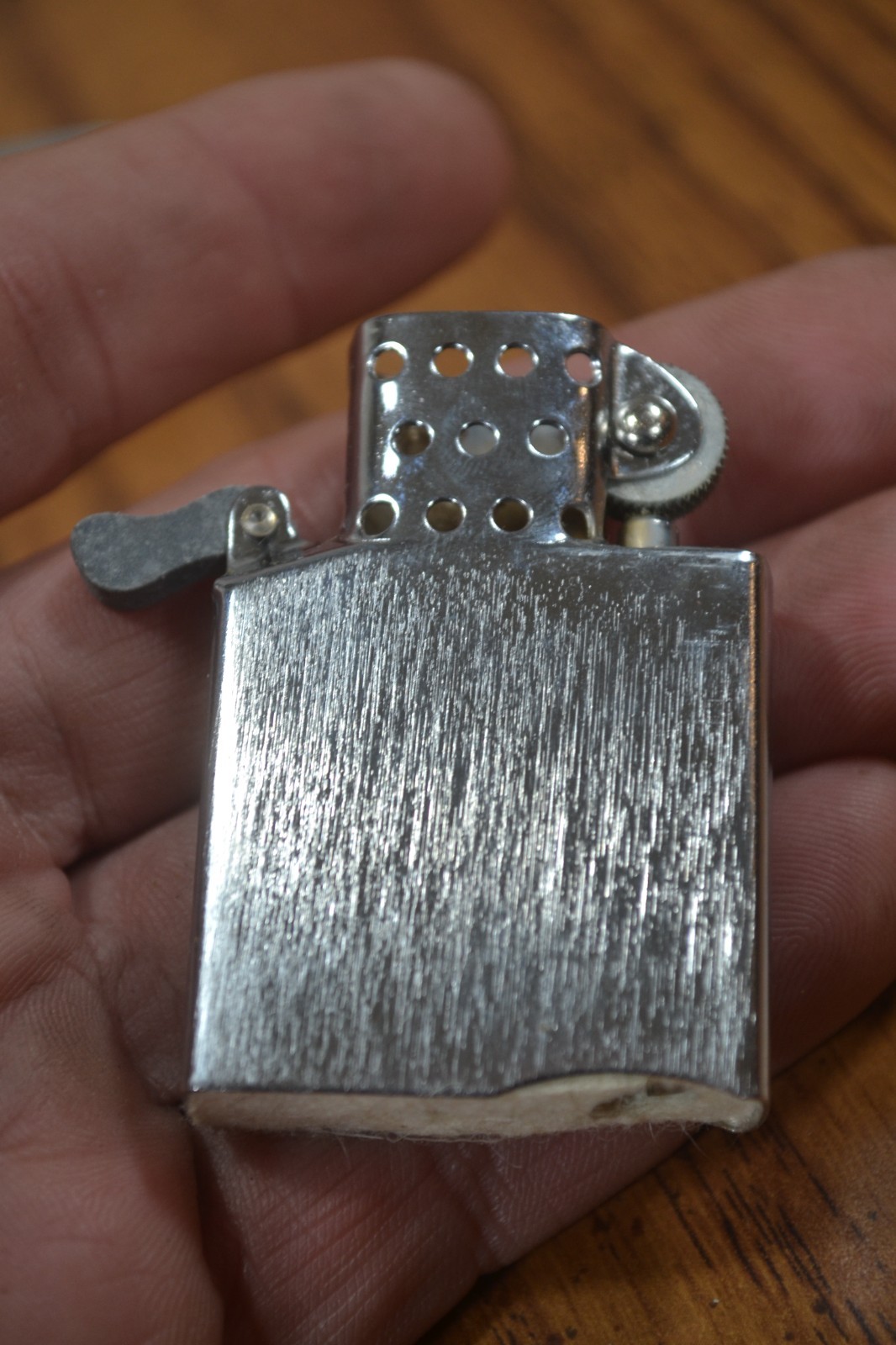 Vintage CLARK AIR BASE - CAB - Philippines - NCO OPEN MESS WINDPROOF LIGHTER
