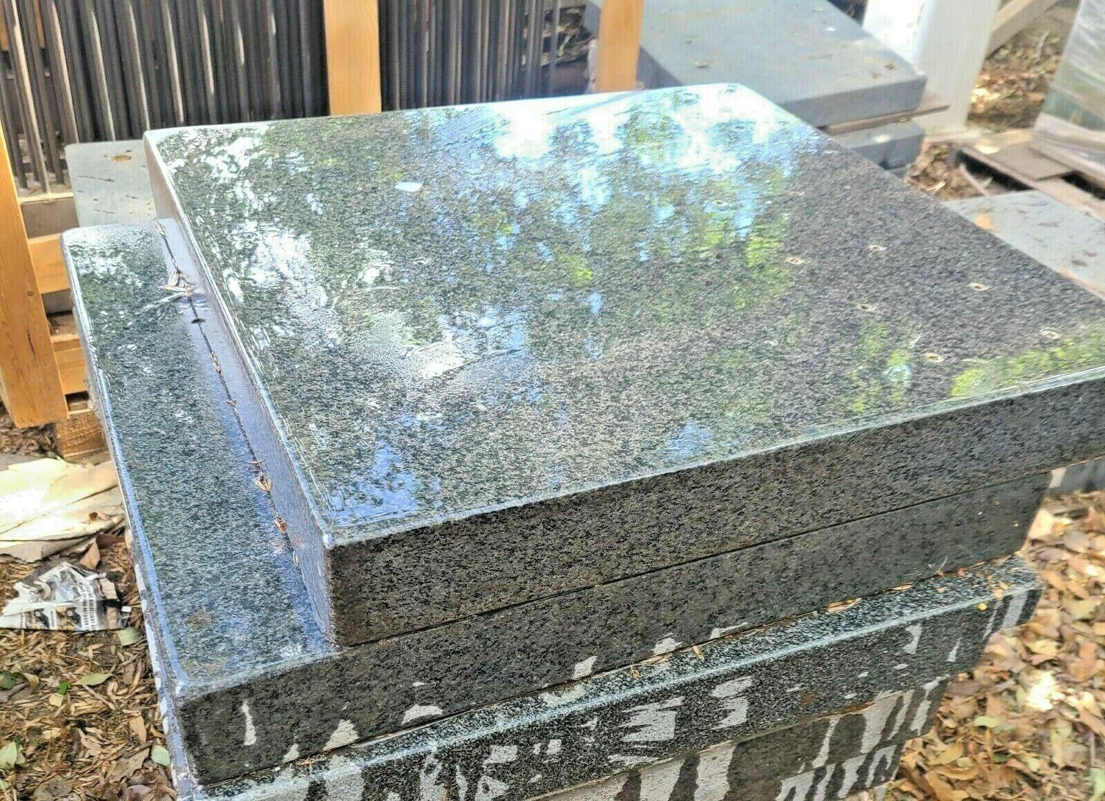 Mojave Granite Precision Surface Inspection Plate Table 24 x 24 x 3