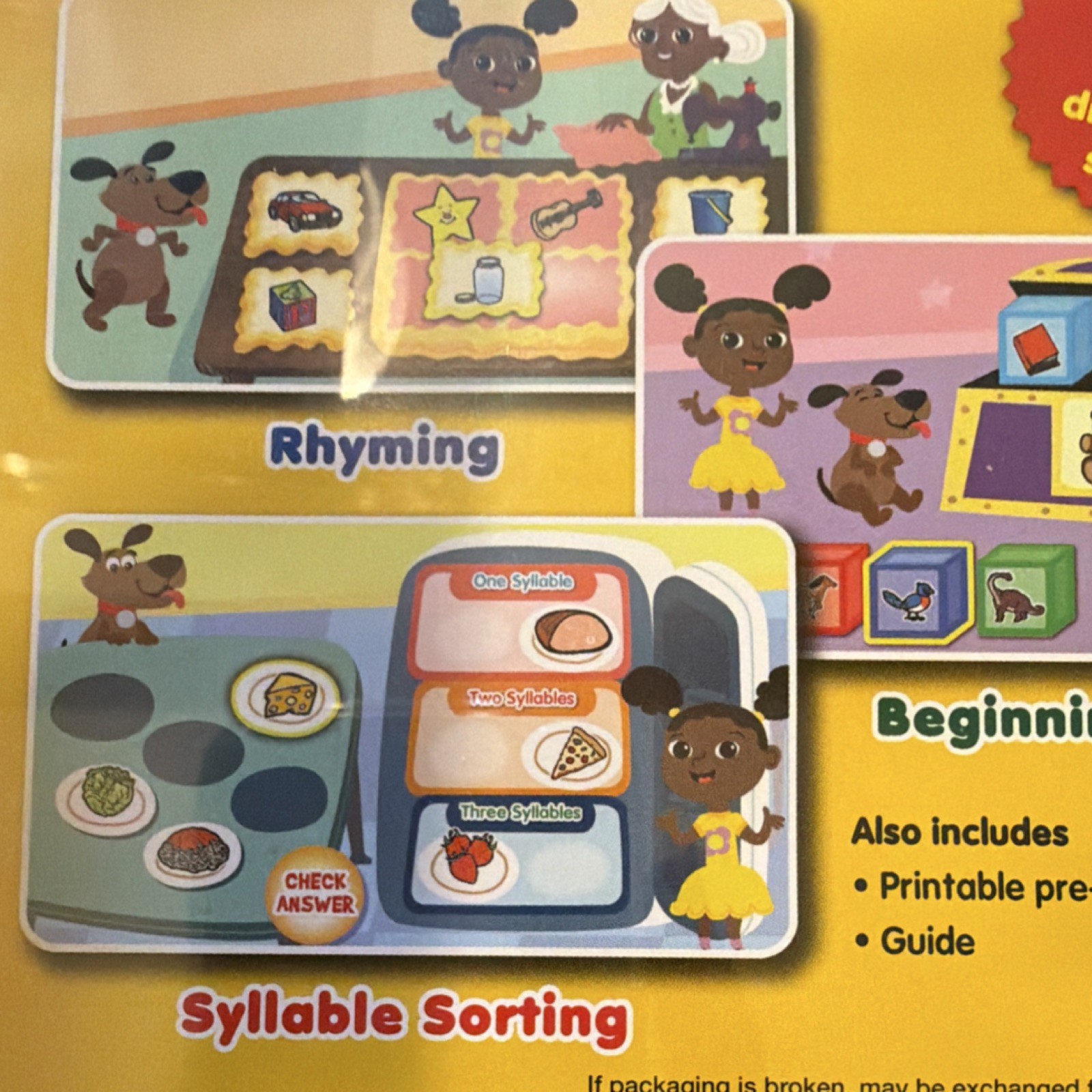 Lakeshore Phonemic Awareness Interactive Games CD-ROM Language Pre K-K PC/Mac