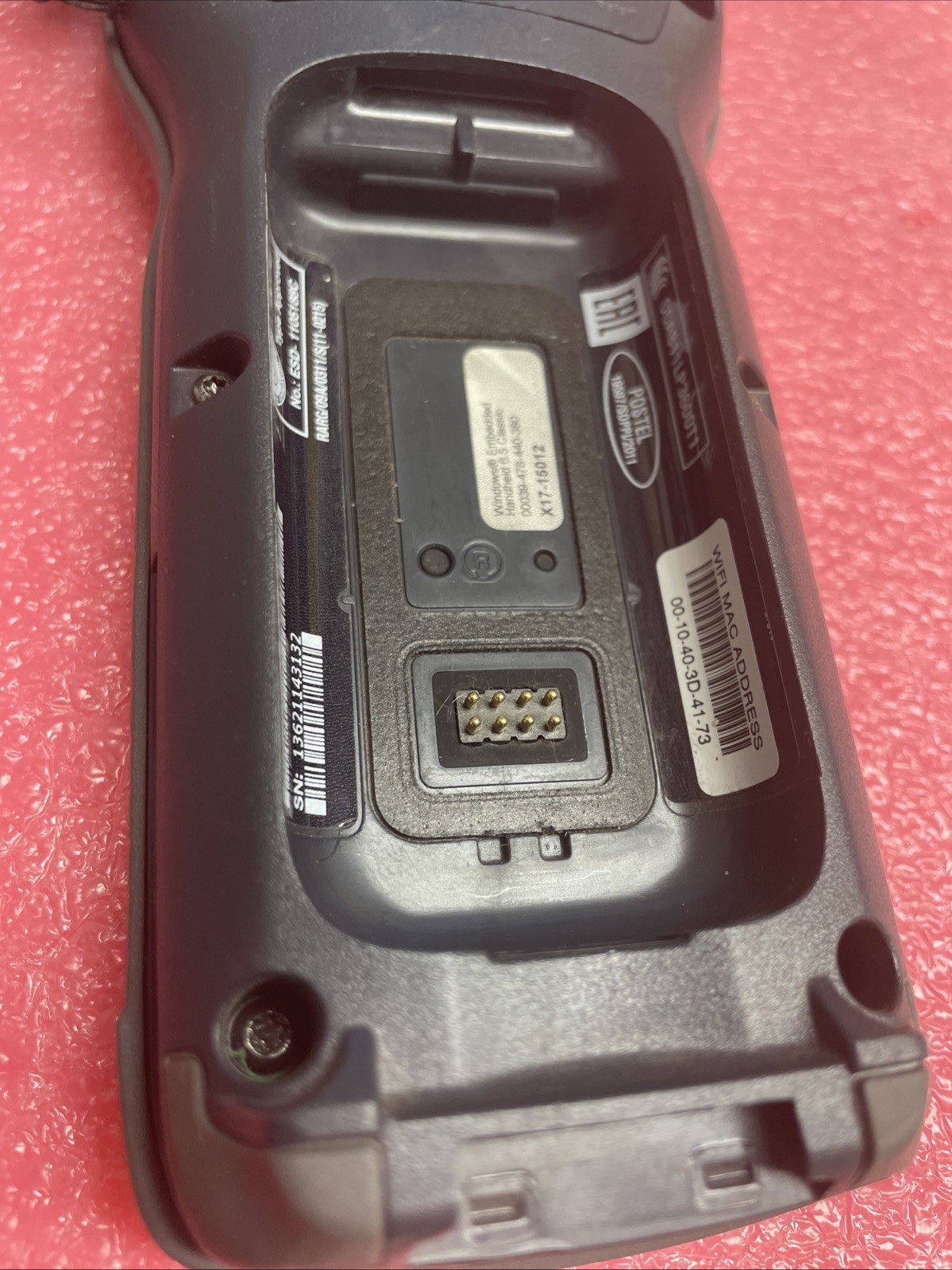 UNTESTED Intermec CK71 CK71AA2DN00W1100 Mobile Barcode Scanner/NO BATTERY