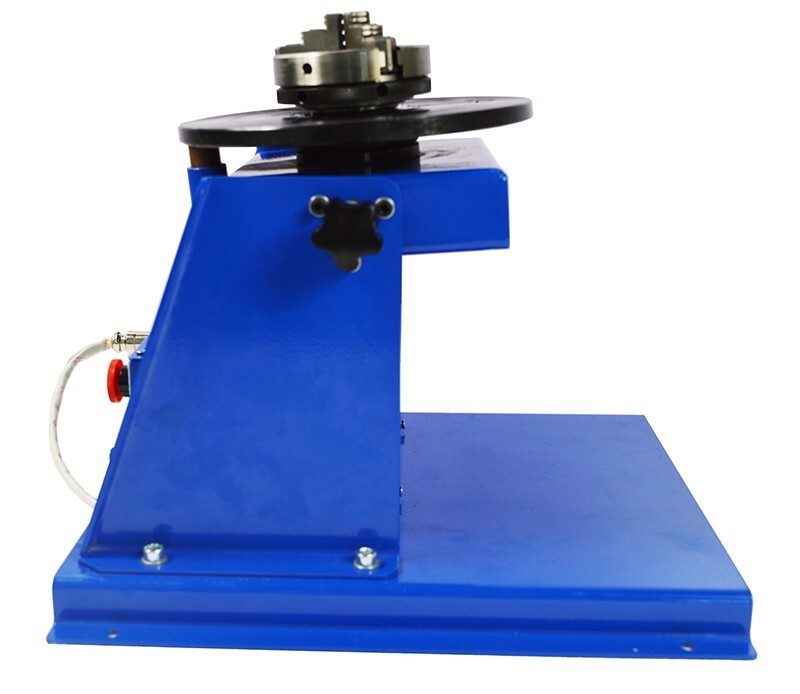 10KG Positioner Turntable Welding Positioner Auto Positioner with 80mm Chuck