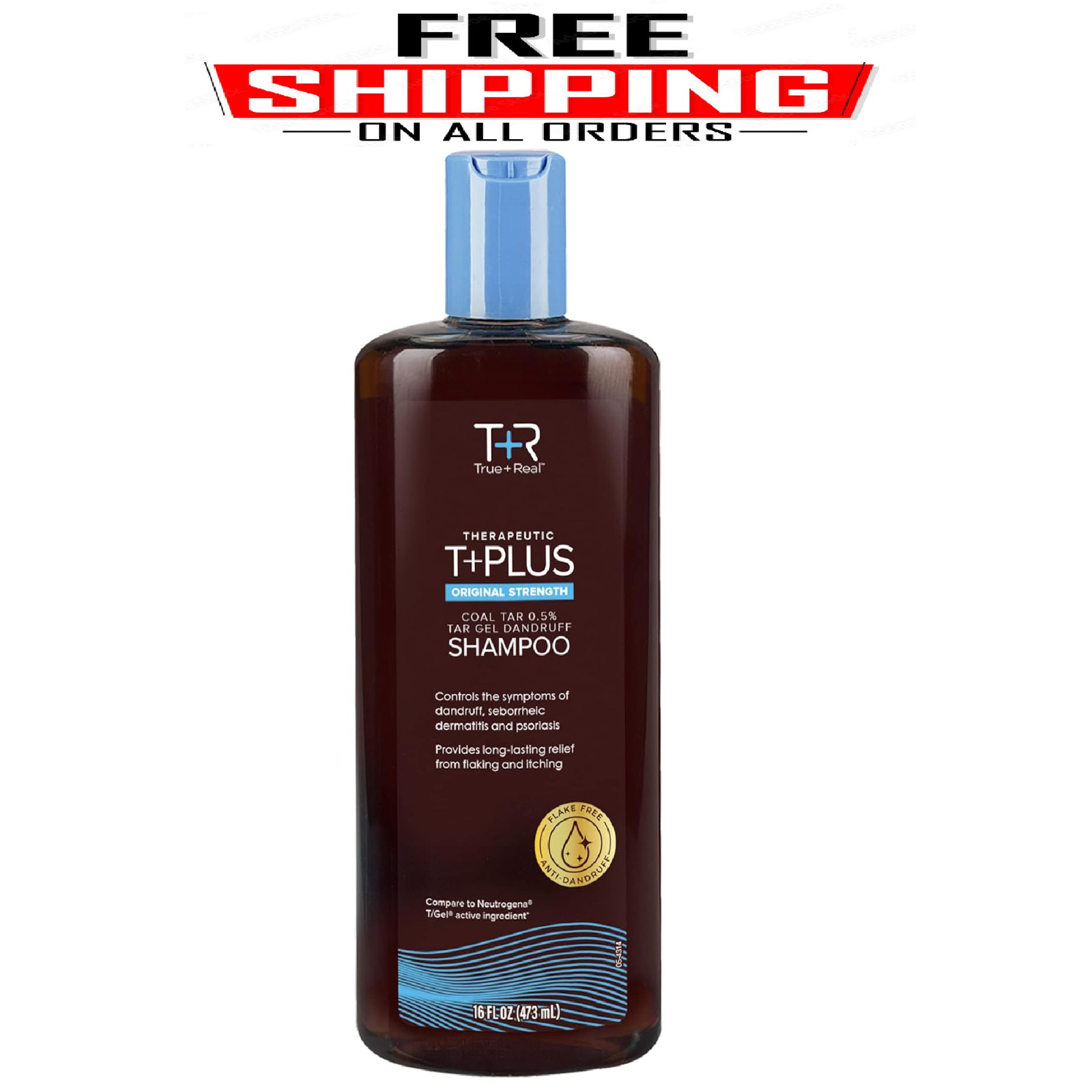 Neutrogena Compared T-Gel Therapeutic Shampoo Extra Strength Treatment 16 FL OZ