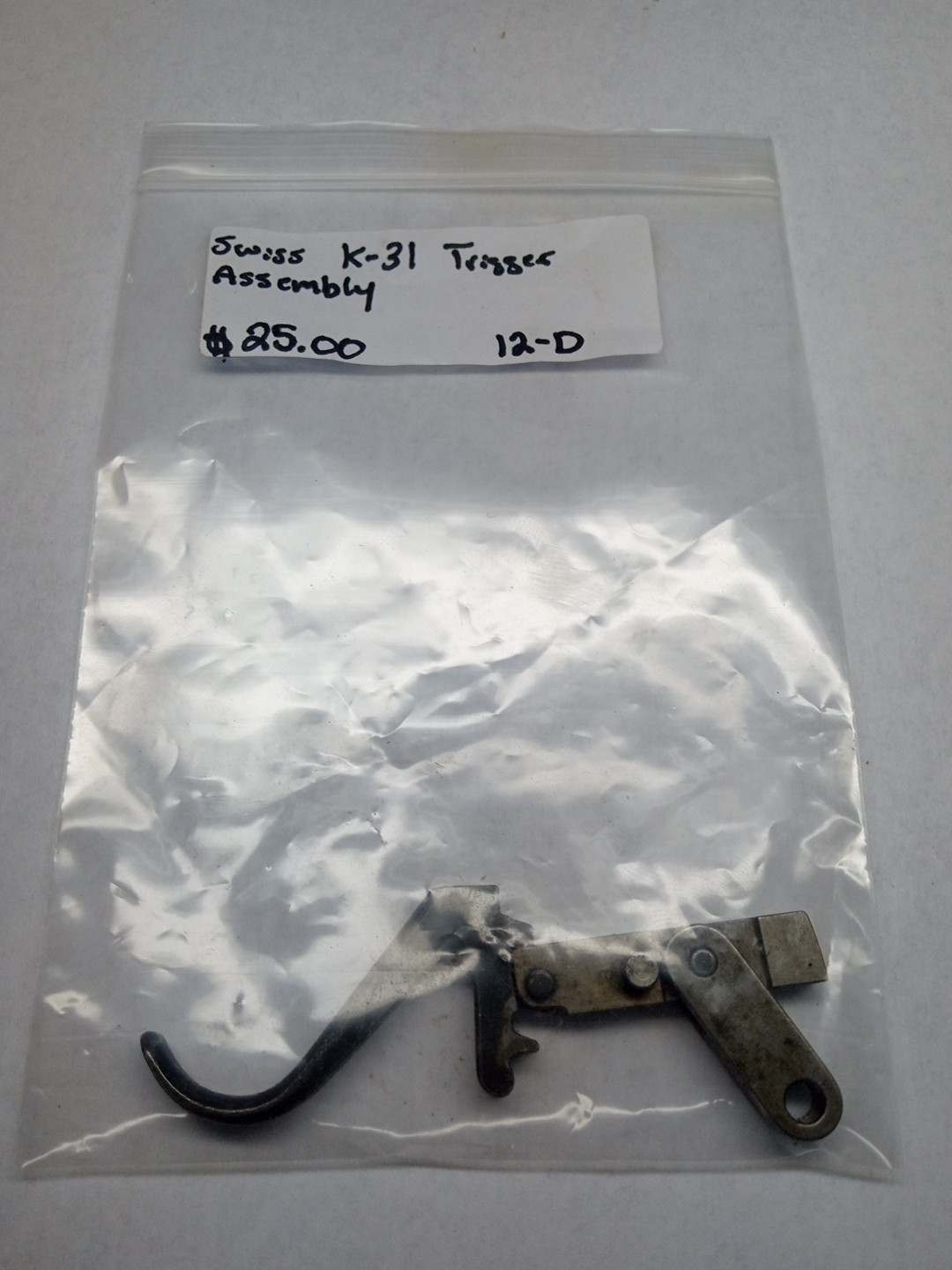 Swiss K-31 Trigger Assembly