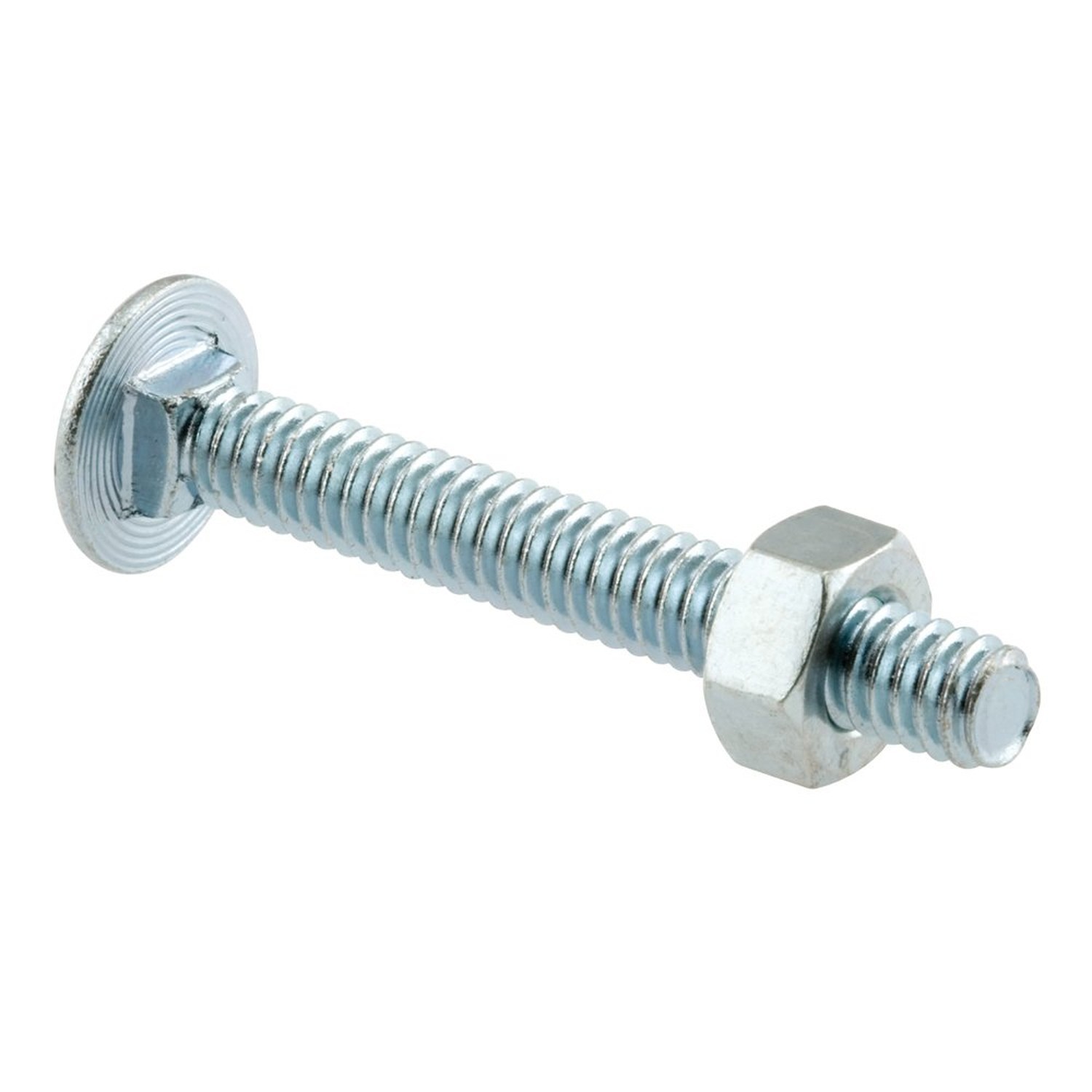 Prime-Line GD 52103 1/4-20 Carriage Bolts and Nuts with Smooth, Flat Heads (1...