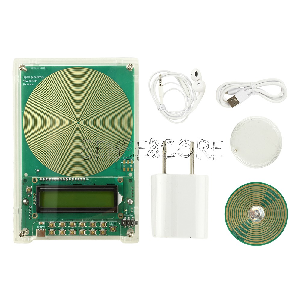 DC5V Schumann Wave Generator 0.1-299999kHz Adjustable Frequency Signal Generator