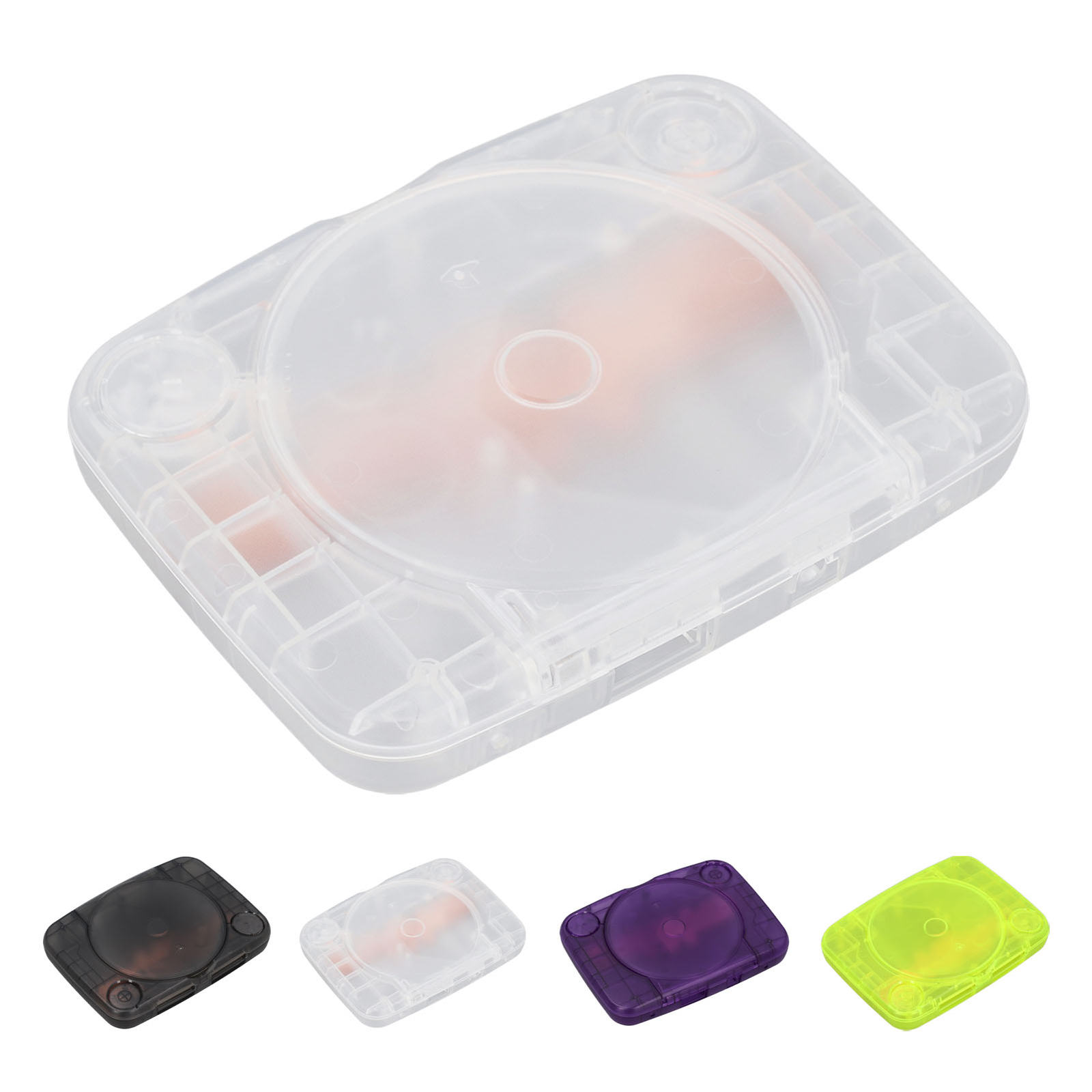 Console Replacement Shell Translucent Retro Console Case For PS1 For SCPH 00 US
