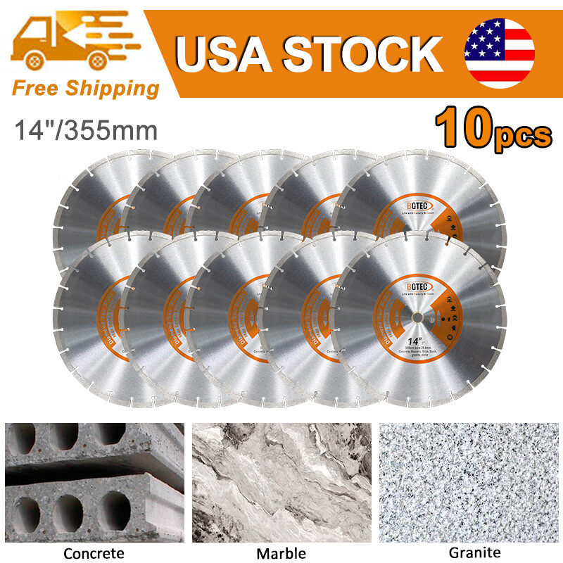 Diamond Saw Blade Segmented Concrete Blade Dry/Wet for Masonry Granite 6/9/14''